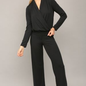 Long Sleeve Cross Over Top